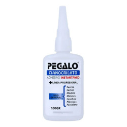 Adhesivo Instantáneo Cianocrilato Pegalo 100gr | DroPix 3D