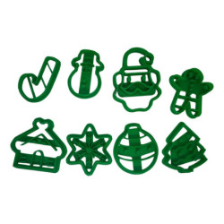 Pack Cortantes de Masas Navidad