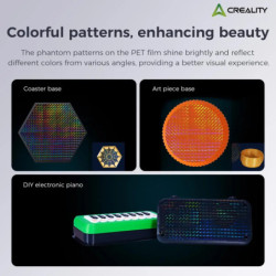 Cama Fleje Pei Rombo Colores Creality K1C | DroPix 3D