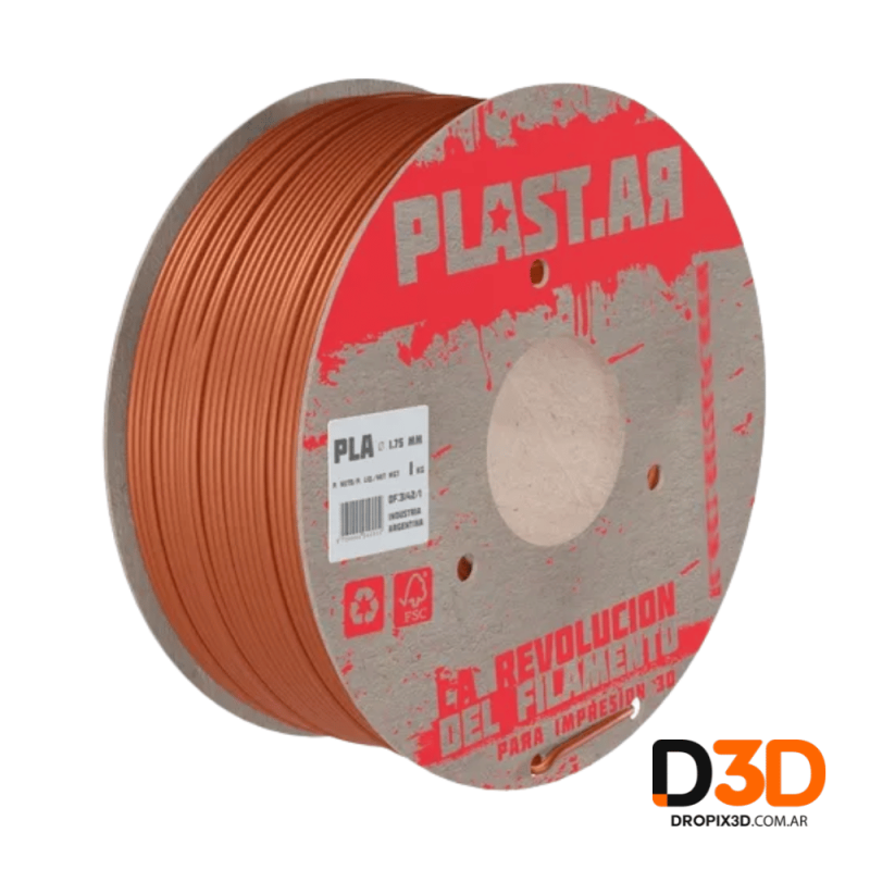 Filamento PLA PlasTar 1kg  Argentina | Calidad Premium DroPix 3D