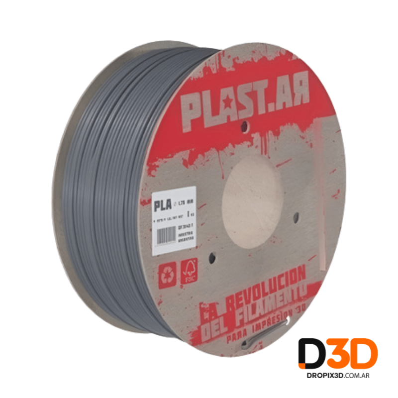 Filamento PLA PlasTar 1kg  Argentina | Calidad Premium DroPix 3D