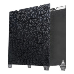 Cama Fleje Magnetico Rombo Carbono + Satinado Rugoso Creality Ender 3