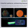 Cama Fleje Pei + Pei Estrellas Colores Creality k1c 235x235mm | DroPix