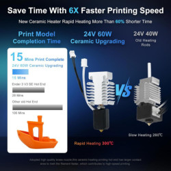 Hotend kit Creality Ender 3 V3 Se Upgrade | DroPix 3D
