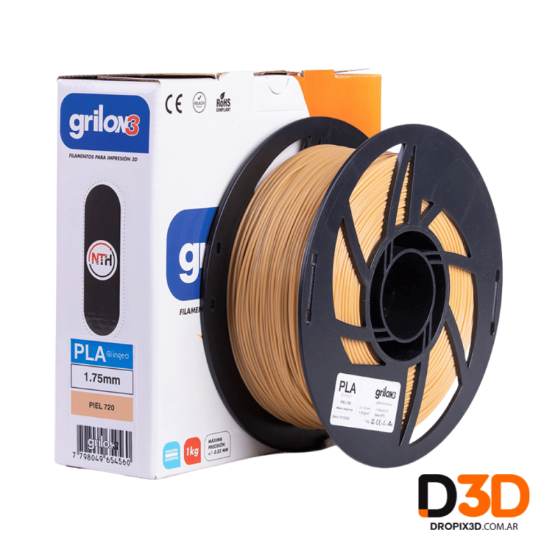 Filamento PLA Ingeo Grilon3 1kg en Argentina | Precisión y Calidad | DroPix 3D