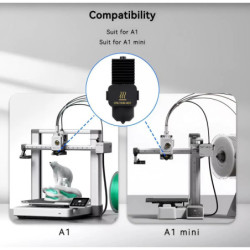 Hotend Kit Bambu Lab Acero Endurecido | DroPix 3D