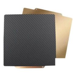 Cama Fleje + Base Carbono PEI Satinado Rugoso 235X235 | DroPix 3D
