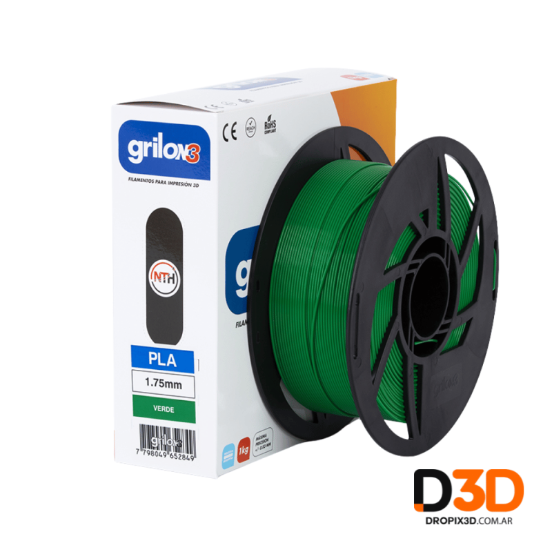 Filamento PLA Ingeo Grilon3 1kg en Argentina | Precisión y Calidad | DroPix 3D