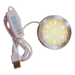 Luz Led Usb Blanco Calido 10w | DroPix 3D