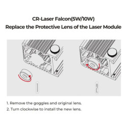 Lente Optica Laser Falcon | DroPix 3D