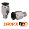 Acople Neumatico Racor Pc4 M6 Pasante | DroPix 3D