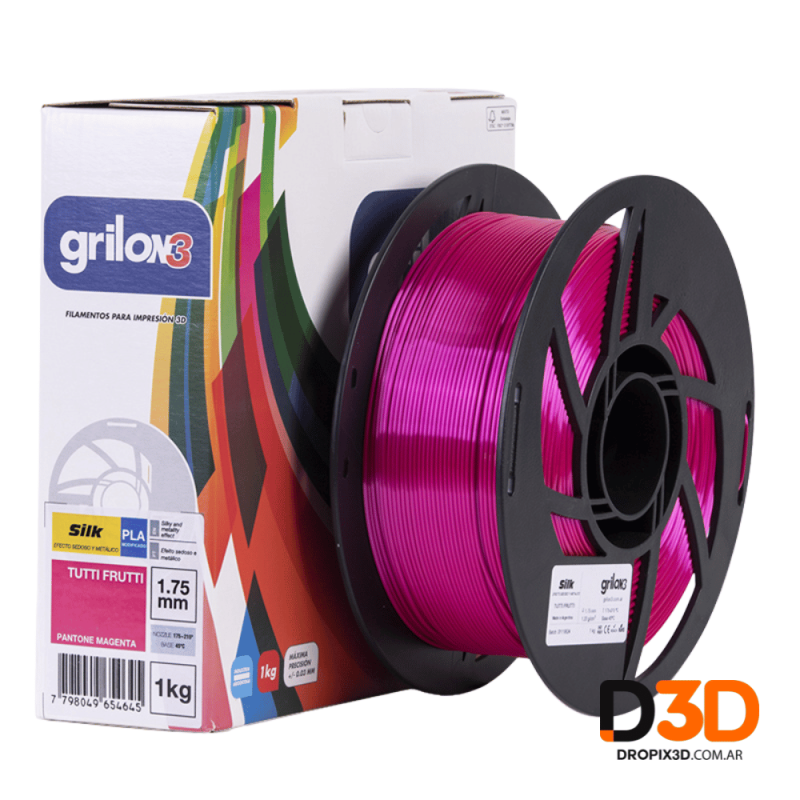 Filamento PLA Silk Grilon3 1kg | DroPix 3D Mar del Plata