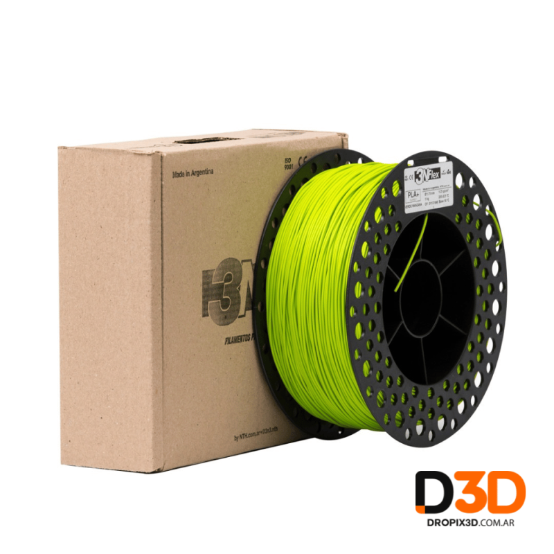 Filamento PLA Flex 3NFlex 3N3 1kg | Flexible y Fácil de Imprimir | DroPix 3D