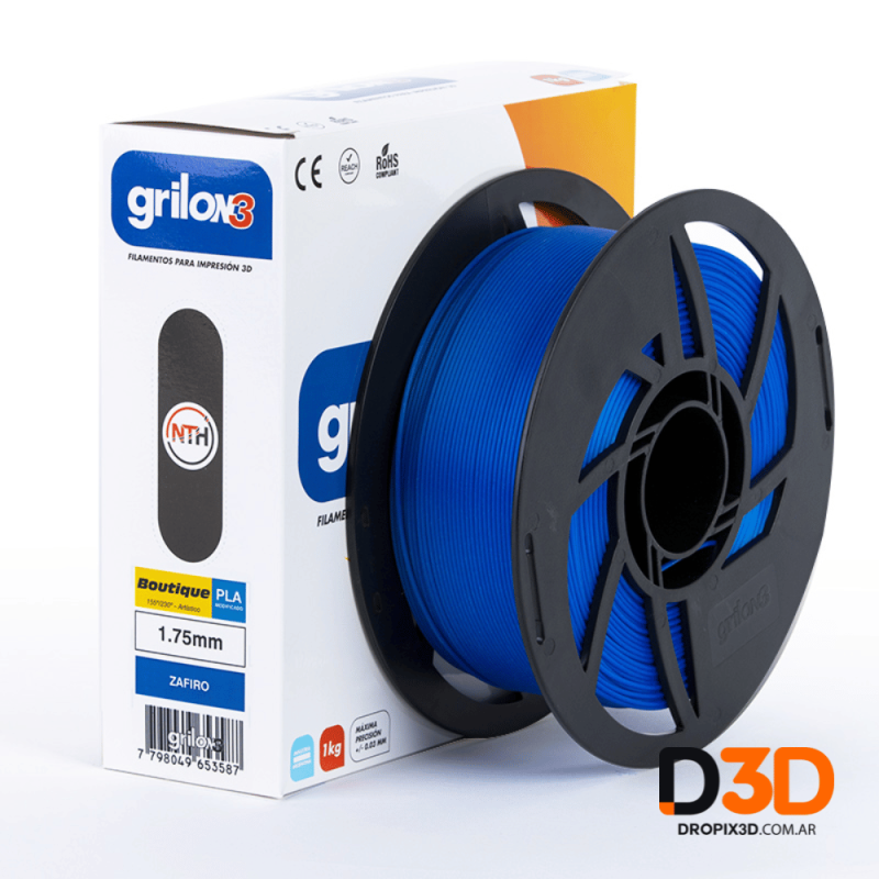 Filamento PLA Boutique Grilon3 1kg | Colores Premium y Excelente Calidad | DroPix 3D