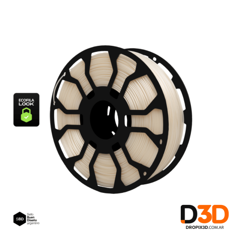 Filamento PETG Hellbot Ecofila 1kg | Resistencia y Sustentabilidad | DroPix 3D