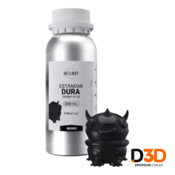 Resina Dura Hellbot 250g | DroPix 3D Mar del Plata