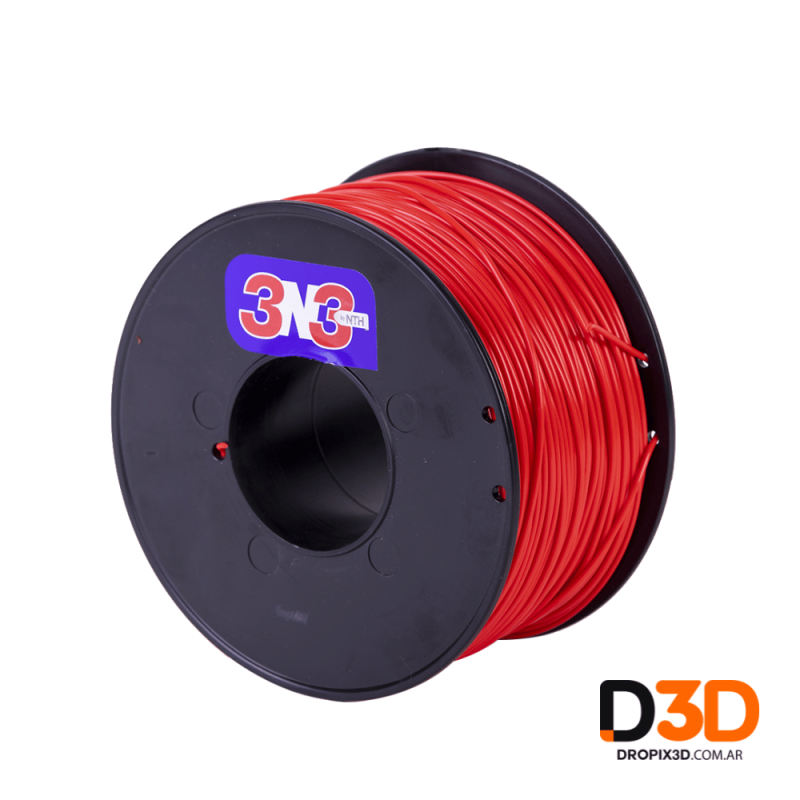 Filamento 3NFlex 3N3 500g | Flexible y Resistente | DroPix 3D Mar del Plata