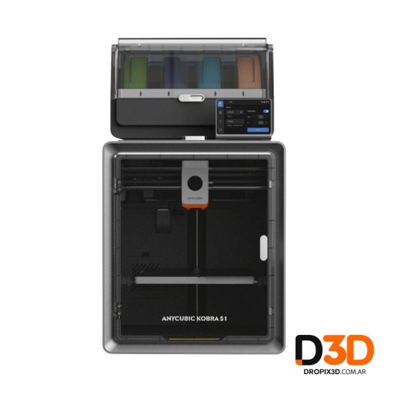 Anycubic Kobra S1 Combo DroPix 3D | Impresora Rápida y Precisa