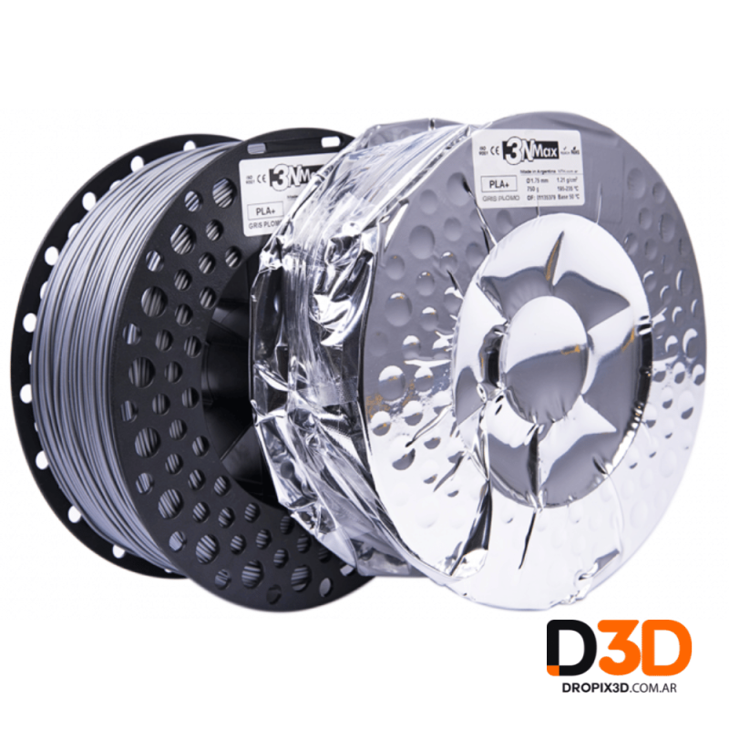 Filamento PLA+ 3NMax 1kg | Mayor Resistencia y Calidad | DroPix 3D Mar del Plata