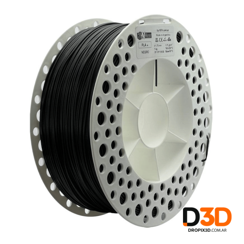 Filamento PLA+ 3NMax 1kg | Mayor Resistencia y Calidad | DroPix 3D Mar del Plata