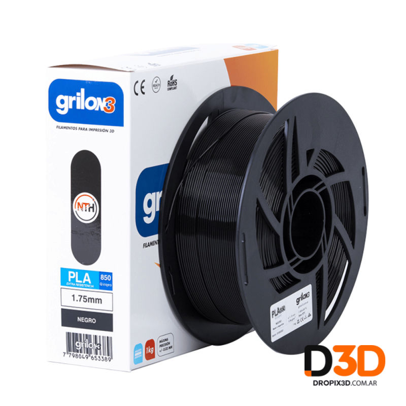 Filamento PLA+ 850 Grilon3 1kg 2,5kg | Mayor Resistencia y Precisión | DroPix 3D