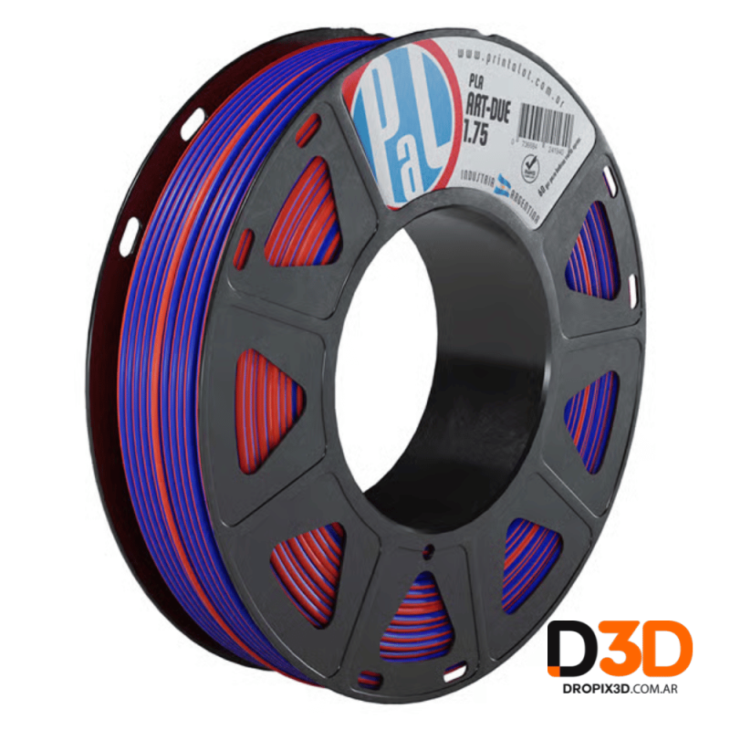 Filamento PLA Art Due Printalot 1kg | Efecto Bicolor Artístico | DroPix 3D