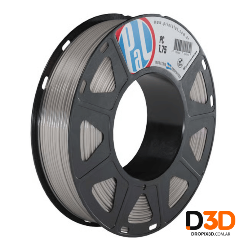 Filamento PC Printalot 250g | Policarbonato Técnico | DroPix 3D Mar del Plata