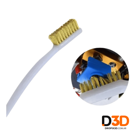 Cepillo de Alambre de Cobre para Limpieza 3D | Boquillas y Hotends | DroPix 3D