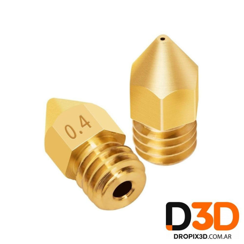 Nozzle MK8 para Impresoras 3D | Boquilla Precisa y Duradera | DroPix 3D