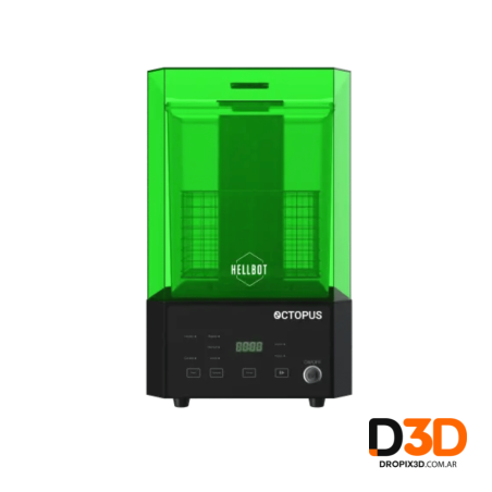 Curadora y Lavadora Hellbot Octopus Plus en Argentina | DroPix 3D Mar del Plata