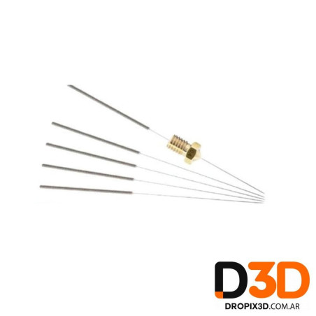 Aguja para Limpieza de Nozzle Impresora 3D | DroPix 3D Mar del Plata