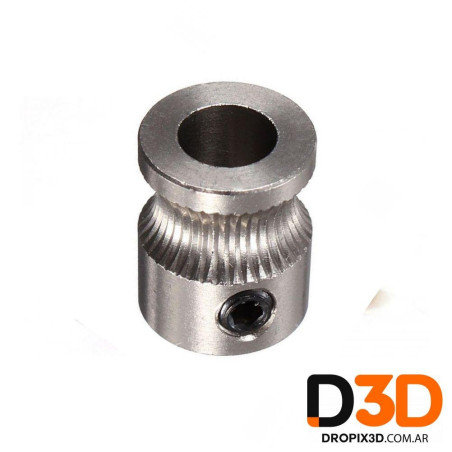 Engranaje Extrusor Hobbed MK8 | DroPix 3D Mar del Plata