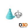 Kit Filtro Metálico y Embudo para Resina 3D | Limpieza Precisa | DroPix 3D