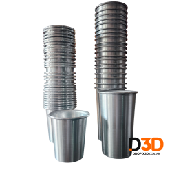 Vaso Aluminio Chop Jarra | DroPix 3D