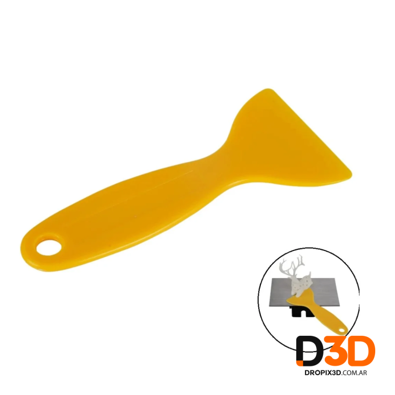 Espátula Plástica Rigida para Resina 3D | Herramienta Limpieza | DroPix 3D