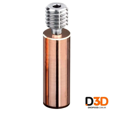 Barrel Bi-Metal para Creality | Repuesto Hotend 3D | DroPix 3D