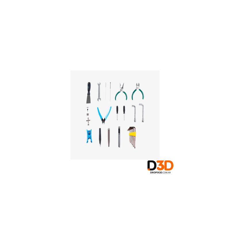 Kit Herramientas Creality Tool Box | Completo y Portátil | DroPix 3D Mar del Plata