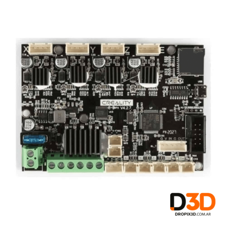 Placa Creality V4.2.7 TMC2208 32 Bits | Silenciosa y Precisa | DroPix 3D