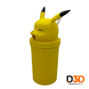 Vaso Pikachu Impreso en 3D