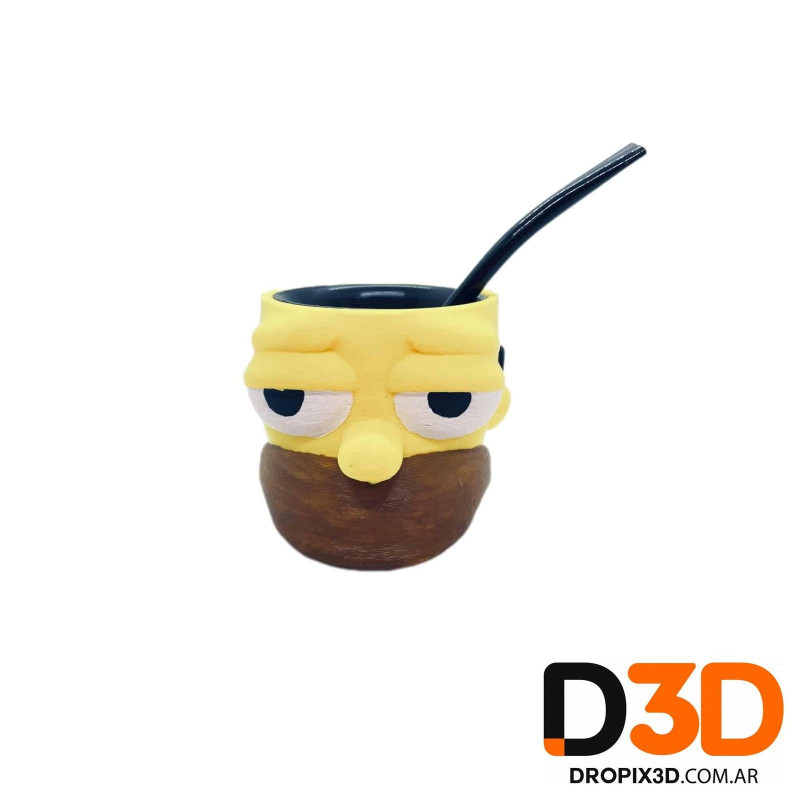 Mate Homero Los Simpson