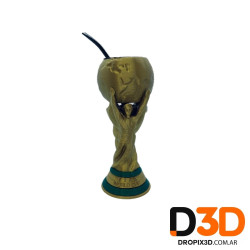 Mate Copa del Mundo 2en1