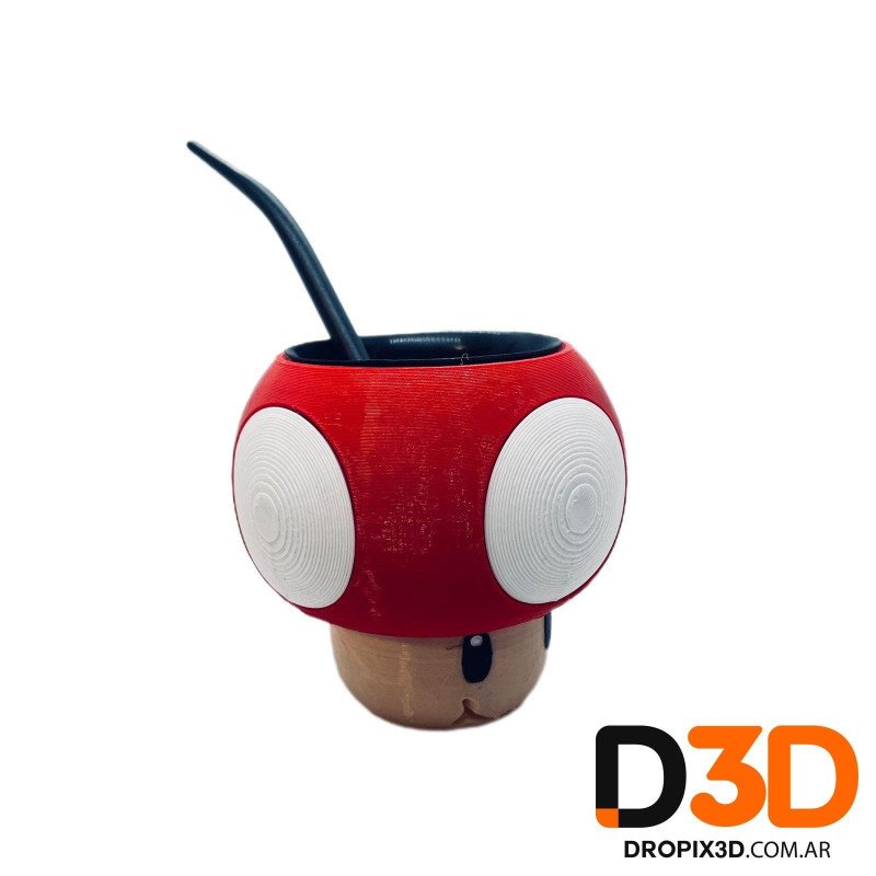 Mate Hongo Toad Mario Bross