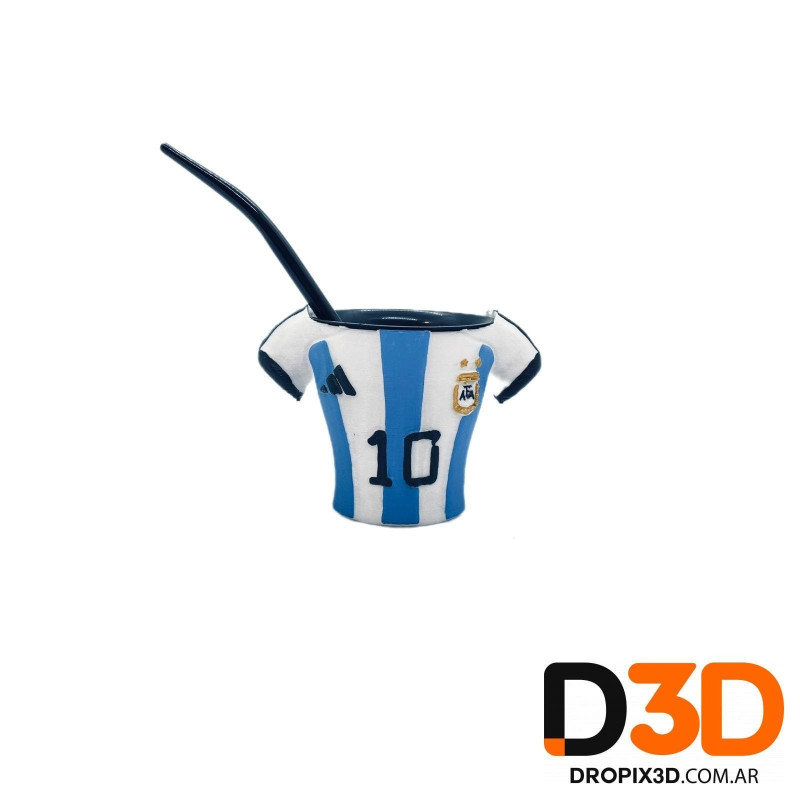 Mate Camiseta Messi