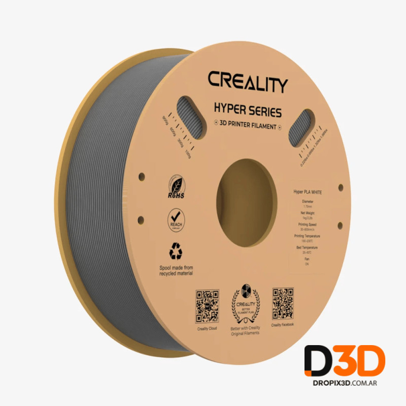 Filamento PLA Hyper Creality 1Kg | Alta Velocidad 1,75mm – DroPix 3D