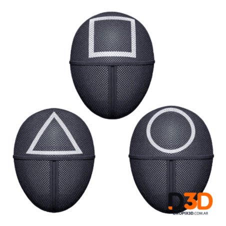 Mascara Juego del Calamar