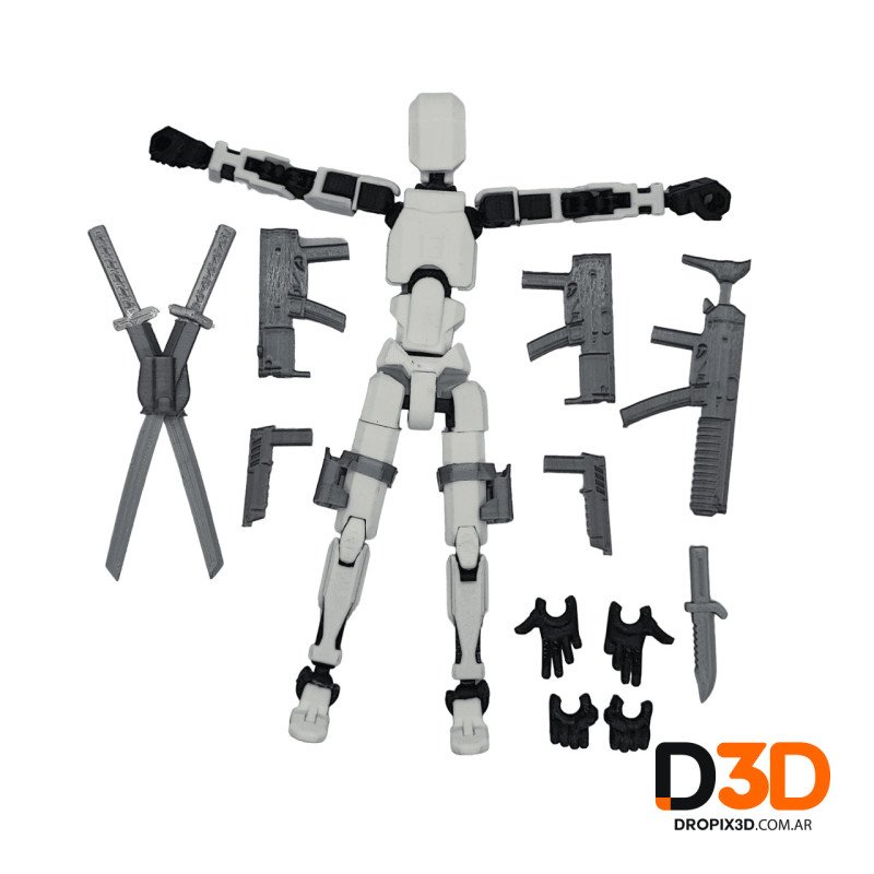 Dummy Articulado con Accesorios