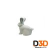 Dispenser Algodon Conejo 14cm
