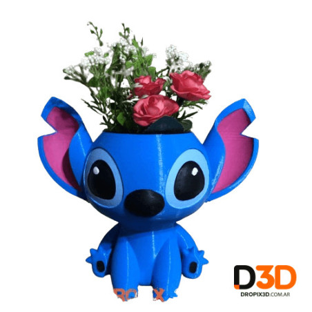 Maceta Stitch Cuerpo Entero
