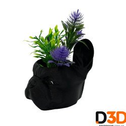 Maceta Bulldog Frances