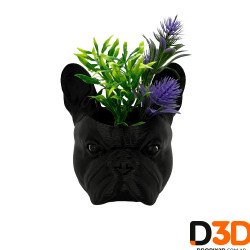 Maceta Bulldog Frances